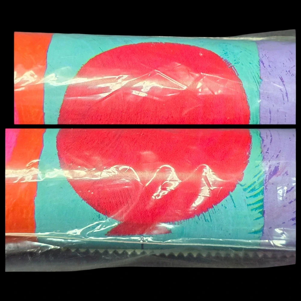 Vintage Sally Foster Balloons & Party Hats Birthday Wrapping Paper